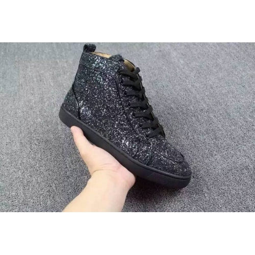 Replica Christian Louboutin CL High Tops Shoes For Women #238763 $98.00 USD for Wholesale