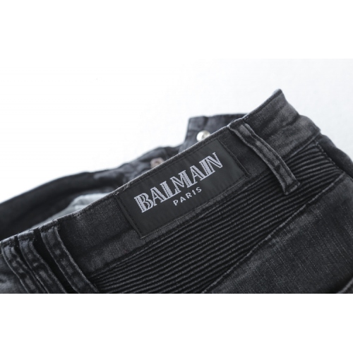 Replica Balmain Jeans For Men Trousers #260896 $68.00 USD for Wholesale