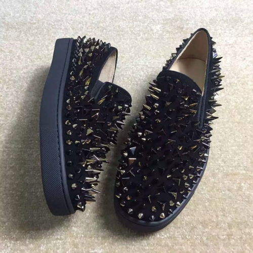 Replica Christian Louboutin CL Slip-On For Men #262265 $88.00 USD for Wholesale