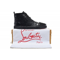 $115.00 USD Christian Louboutin CL High Tops Shoes For Men #265315