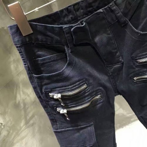 Replica Balmain Jeans For Men #321207 $68.00 USD for Wholesale