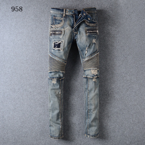 Balmain Jeans For Men #321217, $68.00 USD, [ITEM#321217], Balmain Jeans