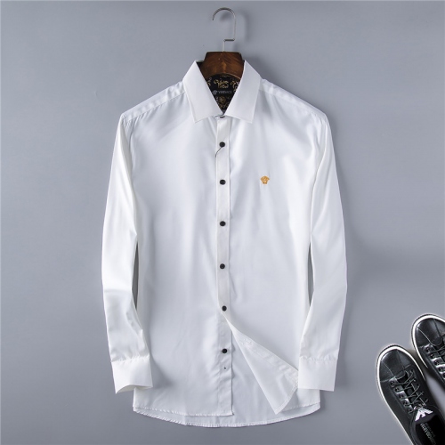 Versace Shirts Long Sleeved For Men #353912