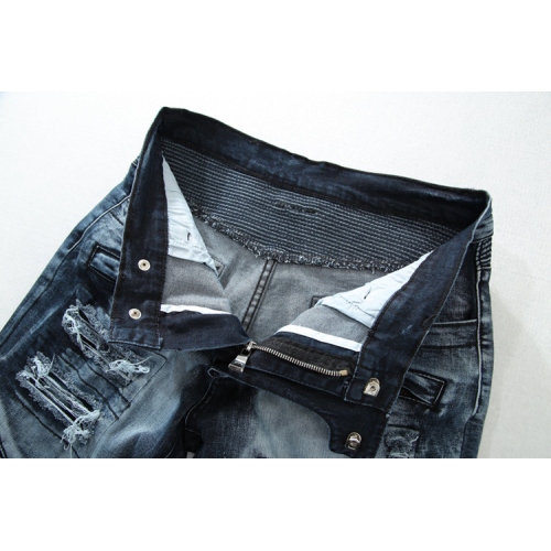 Replica Balmain Jeans For Men #364712 $68.00 USD for Wholesale