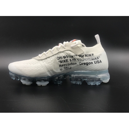 Off White &amp; Nike Air VaporMax For Men #382598, $66.00 USD, [ITEM#382598], Nike Air VaporMax Flyknit