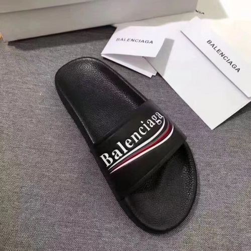 Replica Balenciaga Slippers For Men #423433 $44.00 USD for Wholesale