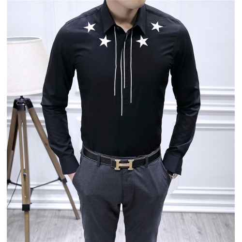 Givenchy shirts Long Sleeved For Men #428606