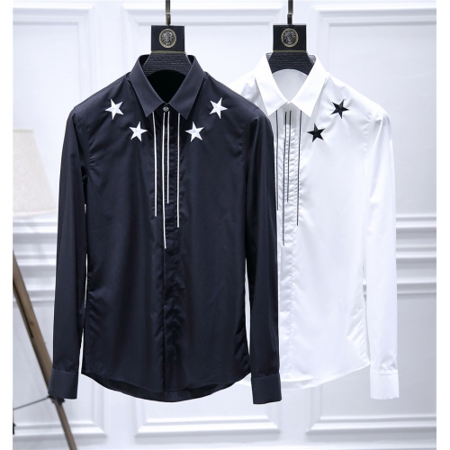 Replica Givenchy shirts Long Sleeved For Men #428606 $86.50 USD for Wholesale