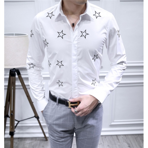 Givenchy shirts Long Sleeved For Men #428671