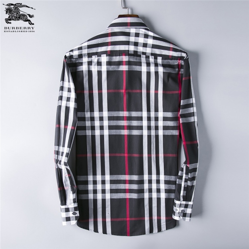 Replica Burberry Shirts Long Sleeved For Men #428743 $38.00 USD for Wholesale