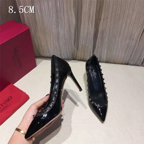 Replica Valentino High-Heeled Shoes For Women #432745 $81.00 USD for Wholesale