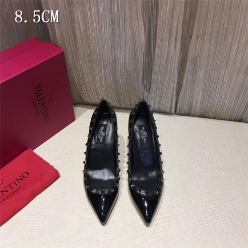 Replica Valentino High-Heeled Shoes For Women #432745 $81.00 USD for Wholesale