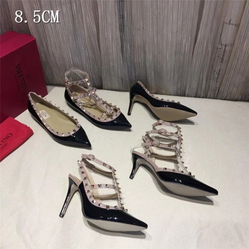 Replica Valentino High-Heeled Shoes For Women #432745 $81.00 USD for Wholesale