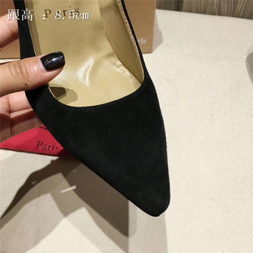 Replica Christian Louboutin CL High-heeled Shoes For Women #436625 $82.50 USD for Wholesale