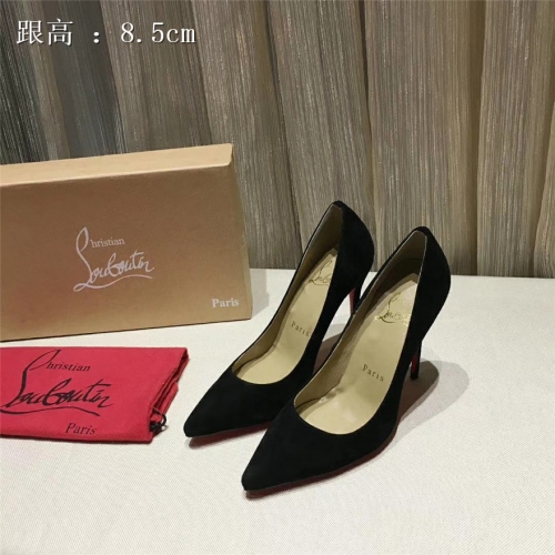 Replica Christian Louboutin CL High-heeled Shoes For Women #436625 $82.50 USD for Wholesale