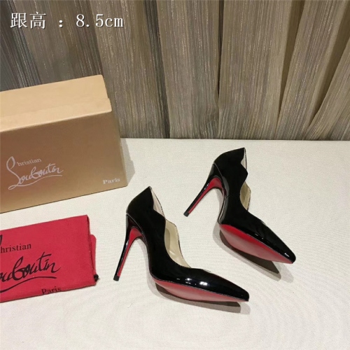 Replica Christian Louboutin CL High-heeled Shoes For Women #436663 $82.50 USD for Wholesale