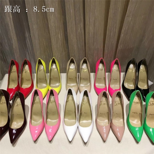 Replica Christian Louboutin CL High-heeled Shoes For Women #436757 $87.00 USD for Wholesale