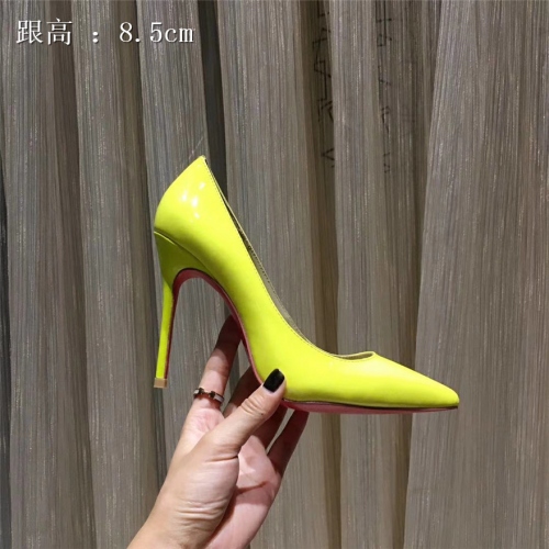 Replica Christian Louboutin CL High-heeled Shoes For Women #436763 $87.00 USD for Wholesale