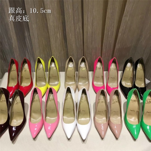 Replica Christian Louboutin CL High-heeled Shoes For Women #436796 $87.00 USD for Wholesale