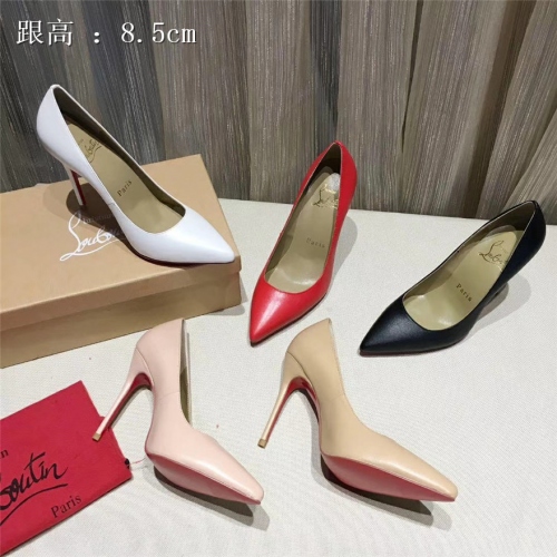 Replica Christian Louboutin CL High-heeled Shoes For Women #436799 $87.00 USD for Wholesale