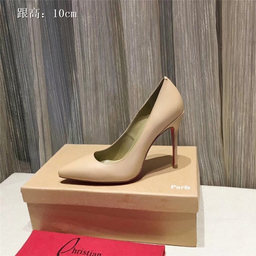 Replica Christian Louboutin CL High-heeled Shoes For Women #436805 $87.00 USD for Wholesale