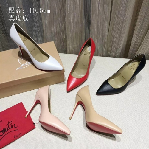 Replica Christian Louboutin CL High-heeled Shoes For Women #436809 $87.00 USD for Wholesale