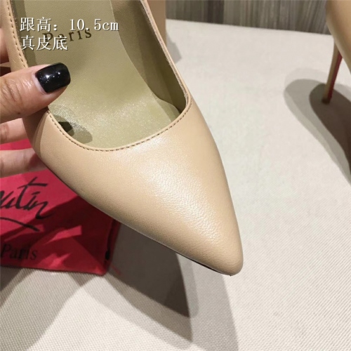 Replica Christian Louboutin CL High-heeled Shoes For Women #436810 $87.00 USD for Wholesale