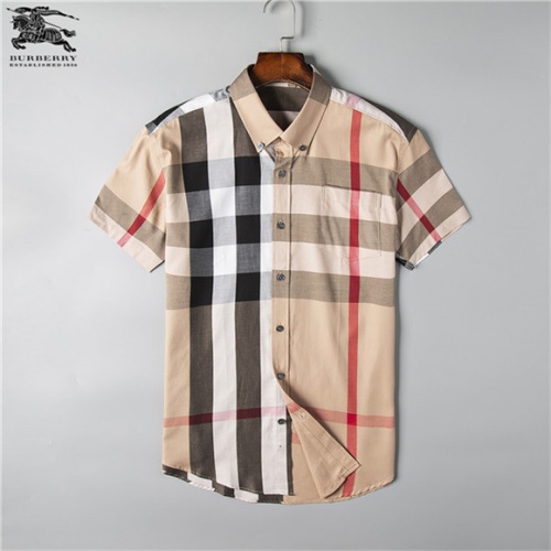 Burberry Shirts Short Sleeved For Men #477331