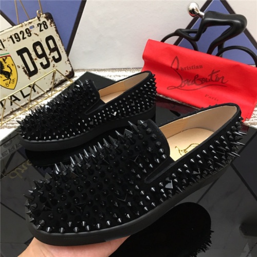 Replica Christian Louboutin CL Shoes For Men #484936 $82.00 USD for Wholesale