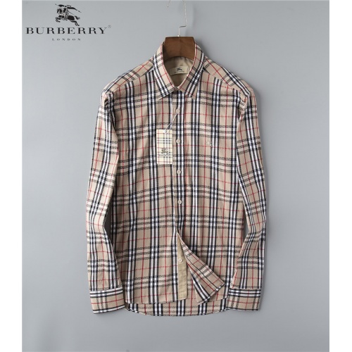 Burberry Shirts Long Sleeved For Men #492501, $36.50 USD, [ITEM#492501], Burberry Shirts