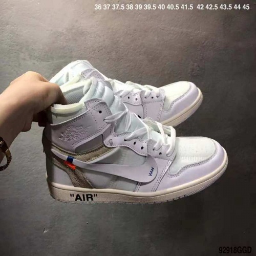 Nike Air Jordan 1 &amp; Off-White For Men #497440, $66.00 USD, [ITEM#497440], Air Jordan Shoes for New