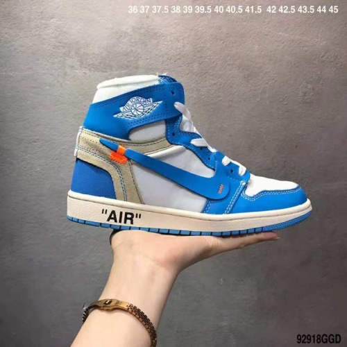 Nike Air Jordan 1 &amp; Off-White For Men #497442, $66.00 USD, [ITEM#497442], Air Jordan Shoes for New