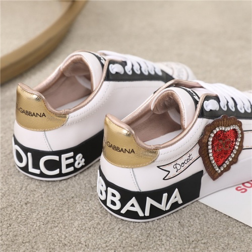 Replica Dolce & Gabbana D&G Casual Shoes For Women #508389 $90.00 USD for Wholesale