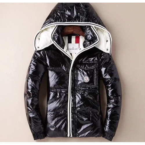 Moncler Down Feather Coat Long Sleeved For Men #523414, $108.00 USD, [ITEM#523414], Moncler Down Feather Coat