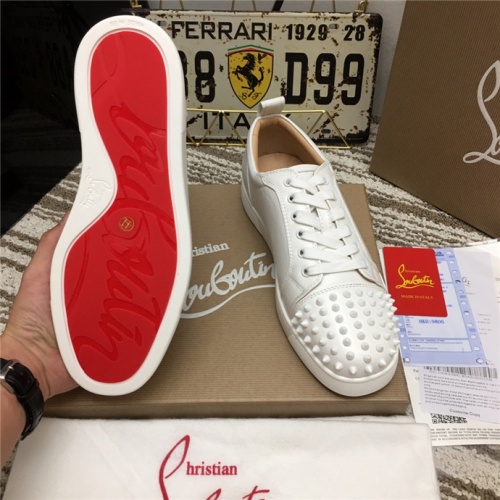 Replica Christian Louboutin CL Casual Shoes For Men #527932 $82.00 USD for Wholesale