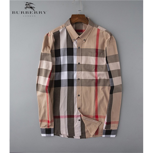 Burberry Shirts Long Sleeved For Men #528752