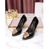 $80.00 USD Versace High-Heeled Shoes For Women #528452