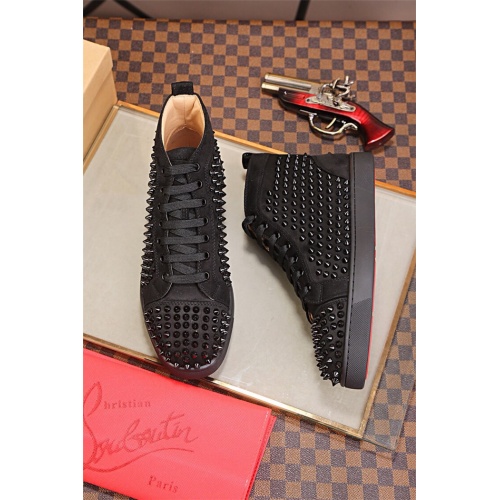 Christian Louboutin High Tops Shoes For Men #543647, $82.00 USD, [ITEM#543647], Christian Louboutin High Top Shoes