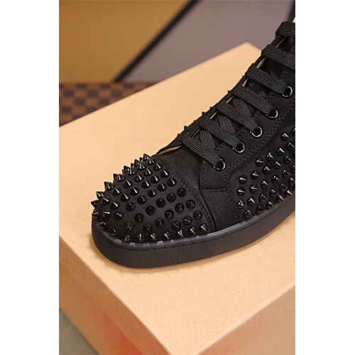 Replica Christian Louboutin High Tops Shoes For Men #543647 $82.00 USD for Wholesale