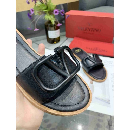 Replica Valentino Slippers For Women #549704 $60.00 USD for Wholesale