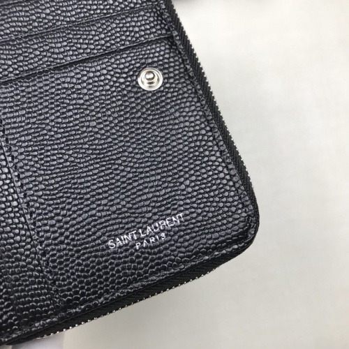 Replica Yves Saint Laurent YSL AAA Quality Wallets #553176 $48.00 USD for Wholesale