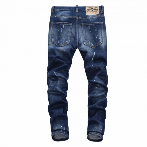 Replica Dsquared Jeans For Men #757358 $61.00 USD for Wholesale