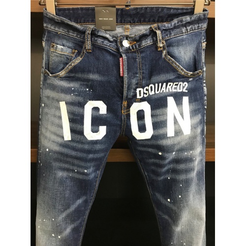 Replica Dsquared Jeans For Men #763551 $58.00 USD for Wholesale