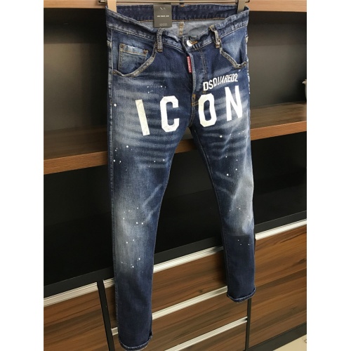 Replica Dsquared Jeans For Men #763551 $58.00 USD for Wholesale