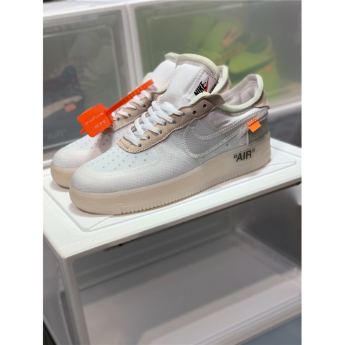 Nike Air Force 1 &amp; OFF-WHITE For Men #770102, $85.00 USD, [ITEM#770102], Nike Air Force 1