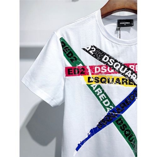 Replica Dsquared T-Shirts Short Sleeved For Men #773946 $25.00 USD for Wholesale