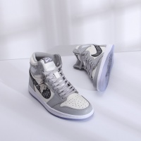 $125.00 USD Air Jordan 1 & Christian Dior High Tops Shoes For Men #766701