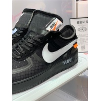 $85.00 USD Nike Air Force 1 & OFF-WHITE For Men #770100