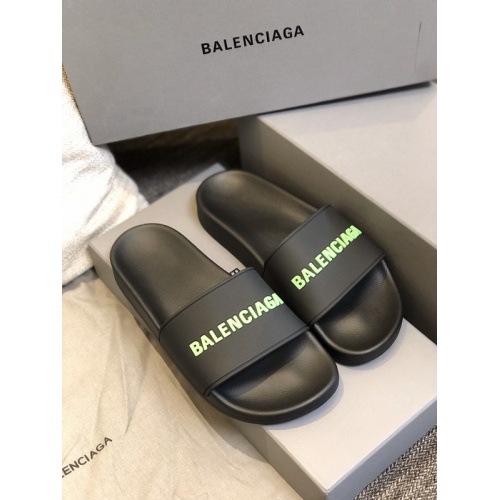 Replica Balenciaga Slippers For Men #775218 $44.00 USD for Wholesale