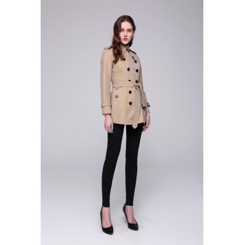 Replica Burberry Windbreaker Jacket Long Sleeved For Women #818334 $126.00 USD for Wholesale